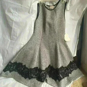 Altar’d stare charcoal dress sleeveless size Medium nwt